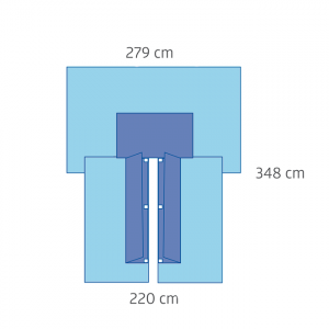 BOENMED® CV-Split Drape