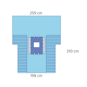 Major Abdominal Drape with Pouches 拷贝