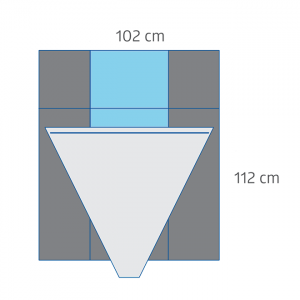 Underbuttocks Drape with Backing, Pouch and No Port 拷贝