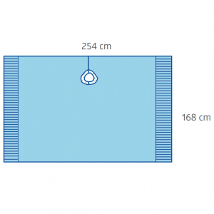 Shoulder Split Drape with Incise