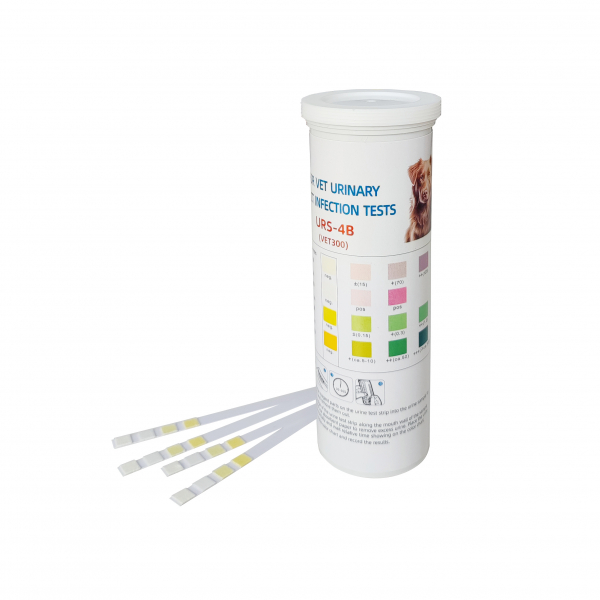 veterinary urine test strip container