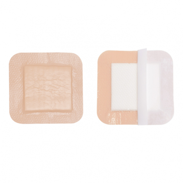 Bordered Silicone Foam Dressing