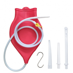 BOENMED® Colon Cleanse Enema Bag, silicone, 3L, with 5 feet tube BOENMED®Colon Cleanse Enema Bag