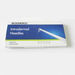 intradermal needles for facial acupuncture