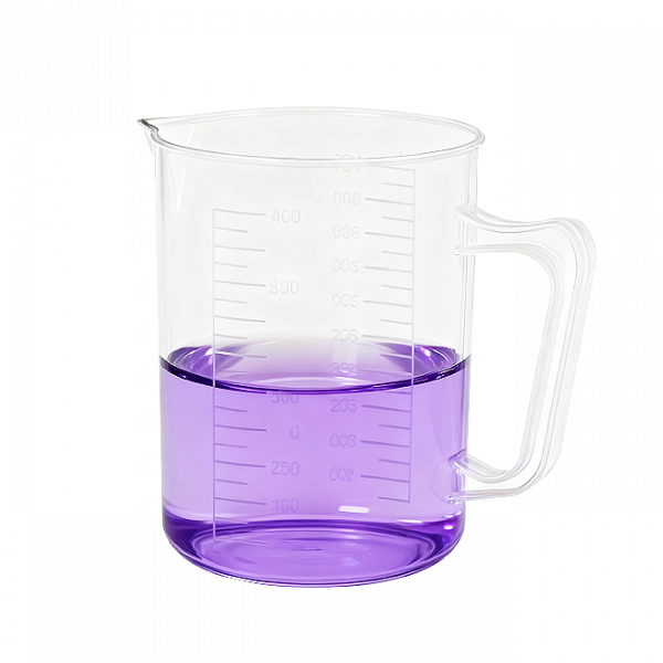 BOENMED® Plastic Beaker with Handle, PP, molded graduated