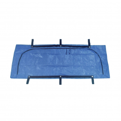 BOENMED® PE Scrim Post Mortem Bag with 6 Supported Handle Straps, 96 x 240cm