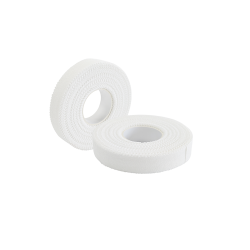 BOENMED® Polyester Cotton Athletic Tape, 1.25cm x 10m, White, Serrated Edge