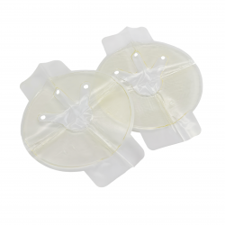 BOENMED® Occlusive Hydrogel Chest Seal, 3-Aperture Vents, Tri-radiate Wound Visualization, 6” x 6”