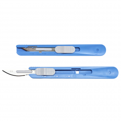 BOENMED® Disposable Safety Scalpel with Retracting Guard