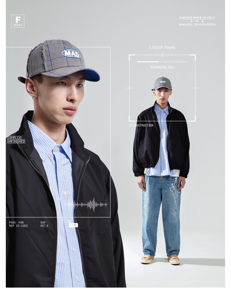 棱镜棒球帽淘宝模特造型展示-02
