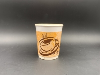 8oz 咖啡紙杯 (咖啡杯圖案)