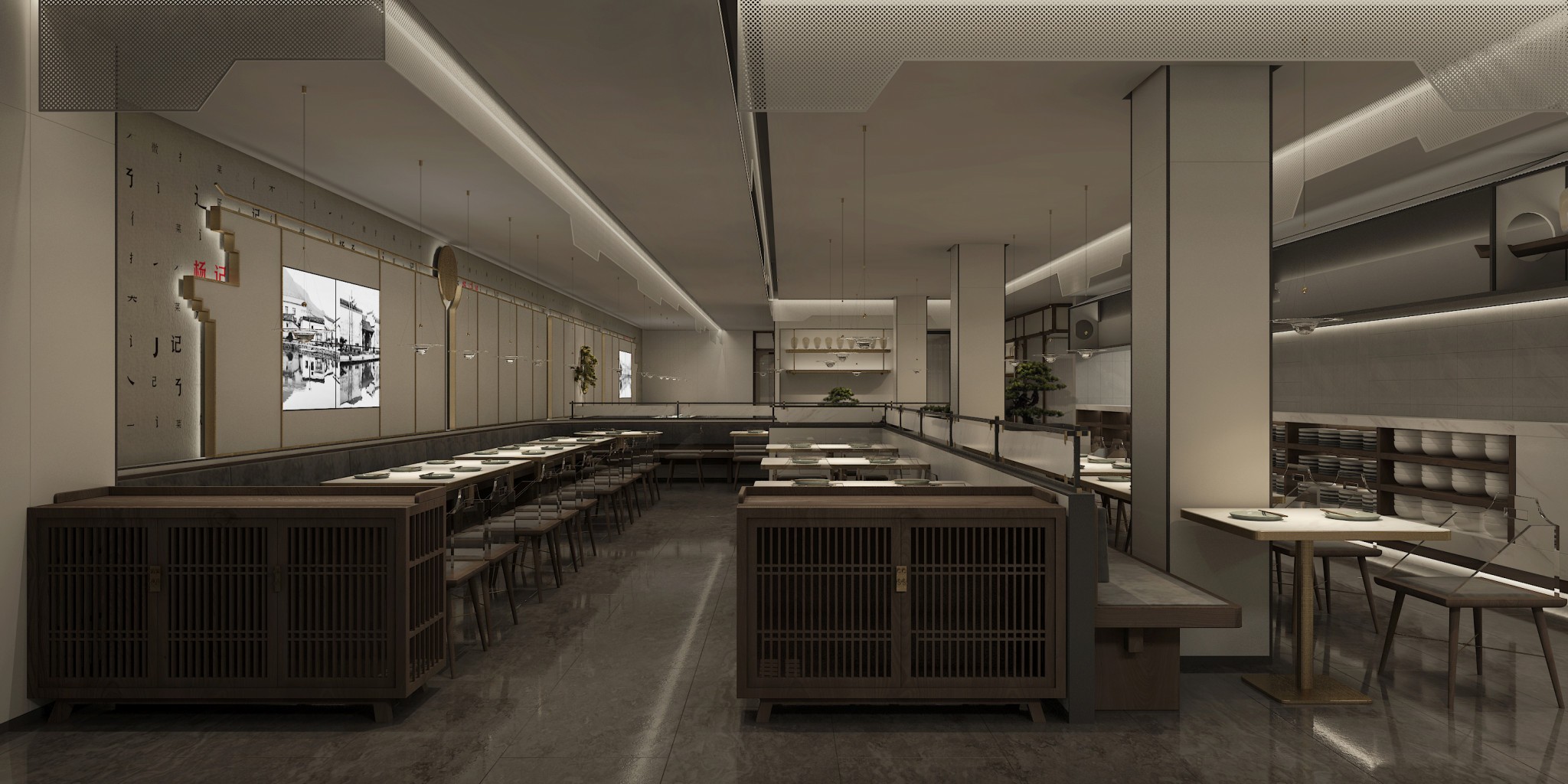 杨记兴连锁餐厅设计-餐厅设计-杭州达岸品牌策划设计公司 杨记兴连锁餐厅设计-餐厅设计-杭州达岸品牌策划设计公司