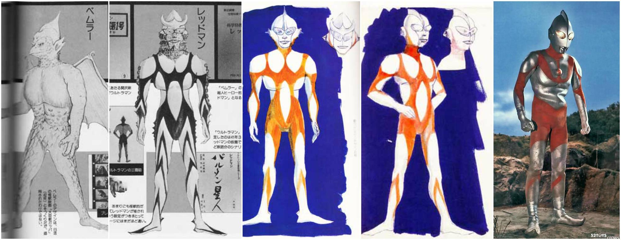 设计稿中的顺序为"Bemler"-“REDMAN”-“Ultraman”-最终版