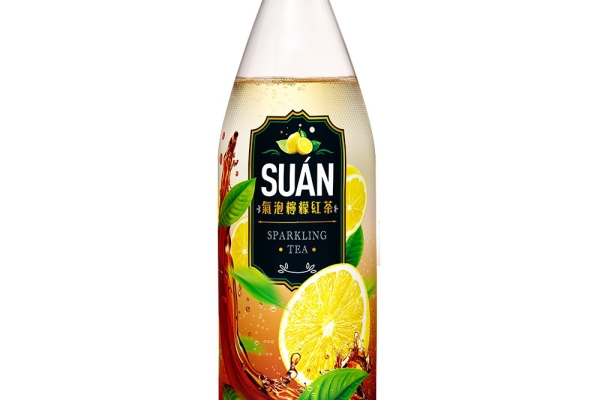 SUAN檸檬氣泡果茶540ml(瓶)
