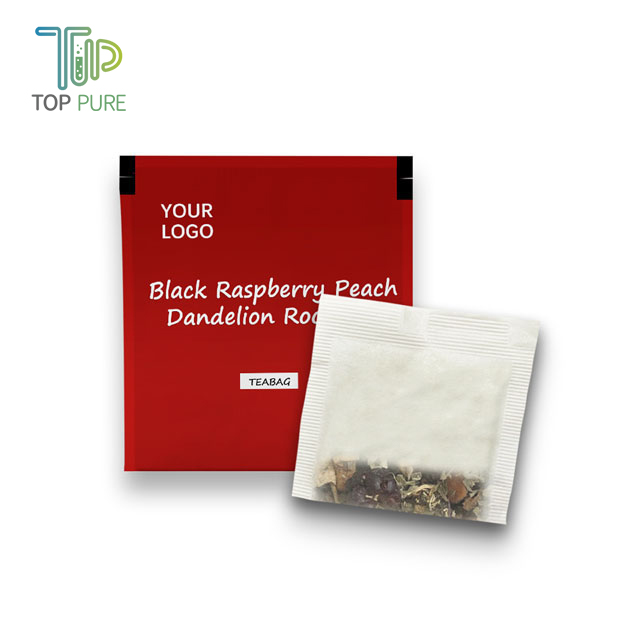 TopPure Health | Plant extract | Black Raspberry Peach Dandelion Root Tea