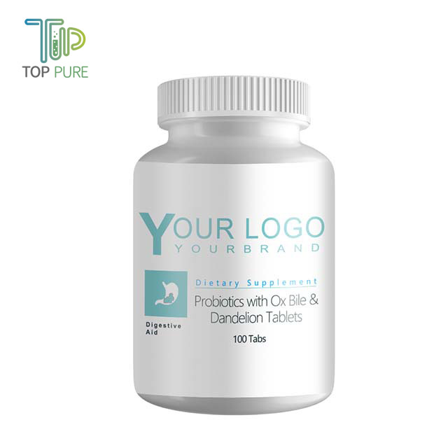 TopPure Health Plant extract Probiotics with Ox Bile & Dandelion