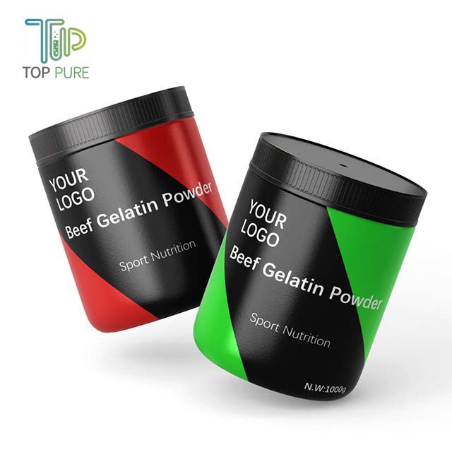 TopPure Health Plant extract Beef Gelatin Powder