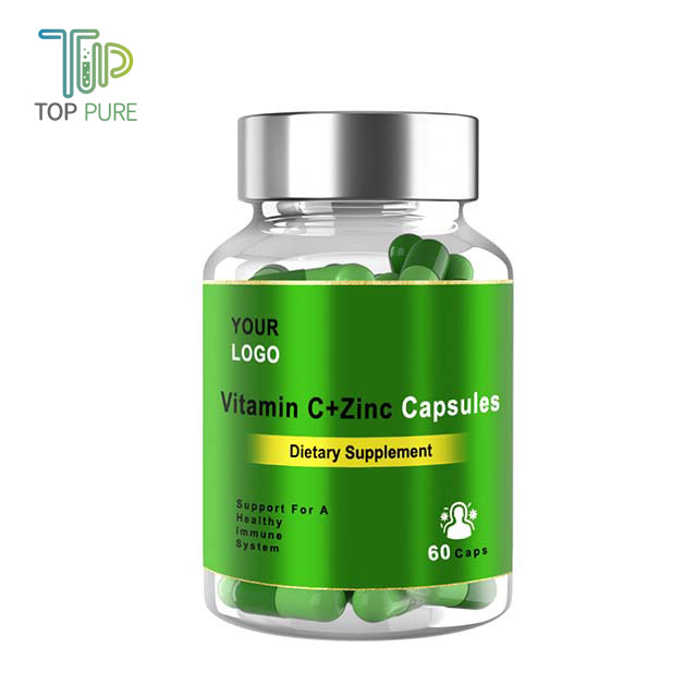 TopPure Health Plant extract Vitamin C+Zinc Capsules