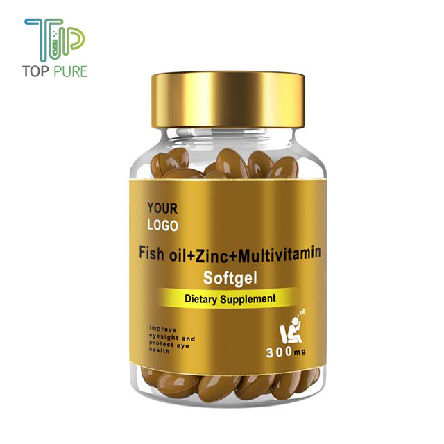TopPure Health Plant extract Fish oil+Zinc+Multivitamin Softgels