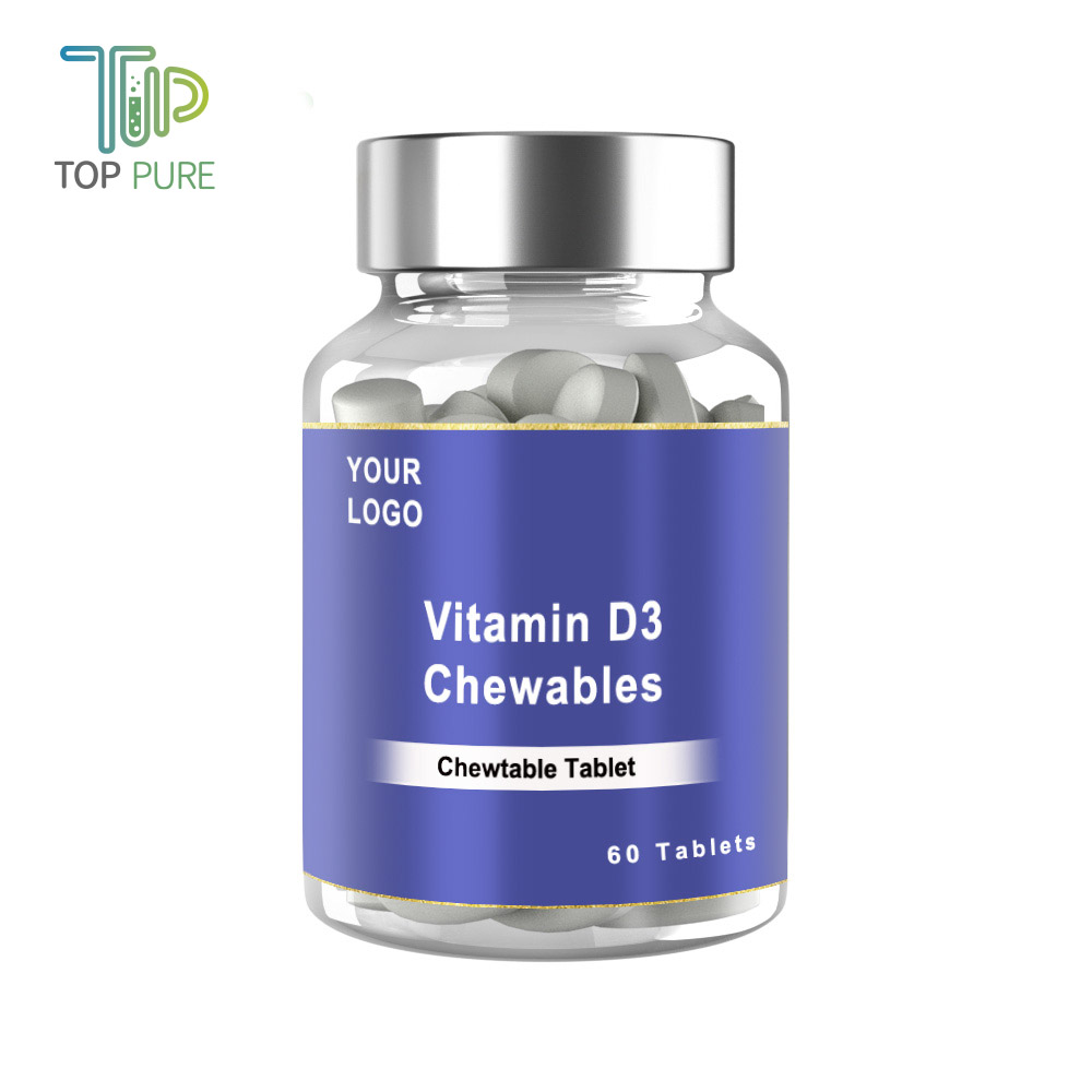 TopPure Health Plant extract Vitamin D3 Chewables