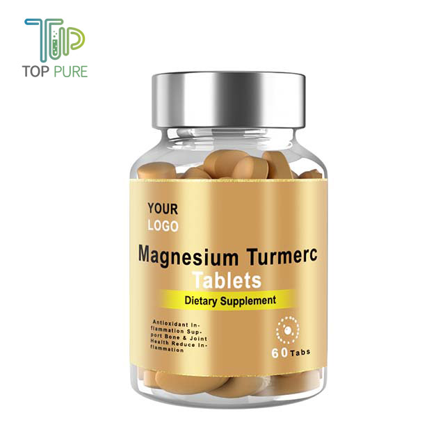 TopPure Health Plant extract Magnesium Turmeric Tablets