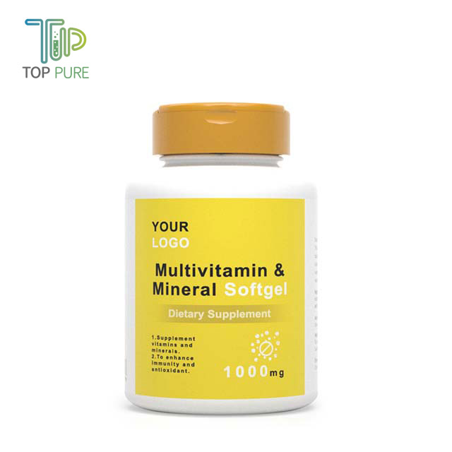TopPure Health Plant extract Multivitamin & Mineral Softgels