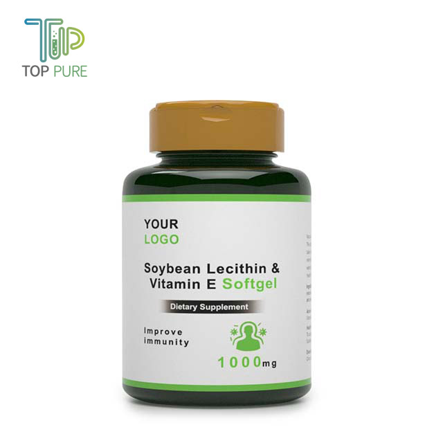 TopPure Health Plant extract Soybean Lecithin & Vitamin E Softgels