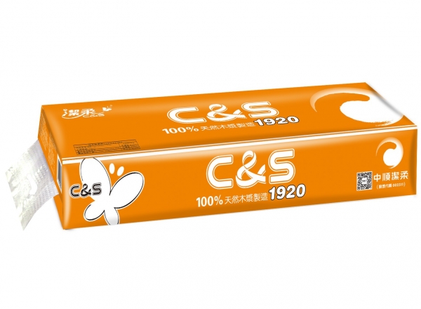 CS028潔柔C&S(12卷橙色)卷紙