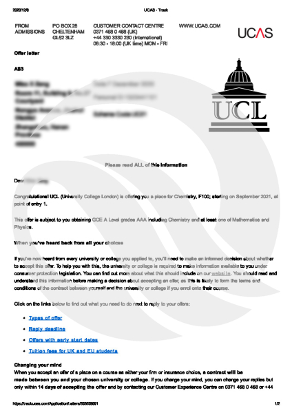 UCL-Offer