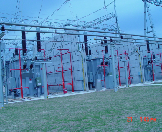 500千伏博罗工程主变电站防雷接地工程 2005年