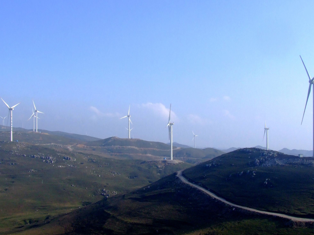 华能贵州韭菜坪风电场二期工程风机基础及箱变接地工程