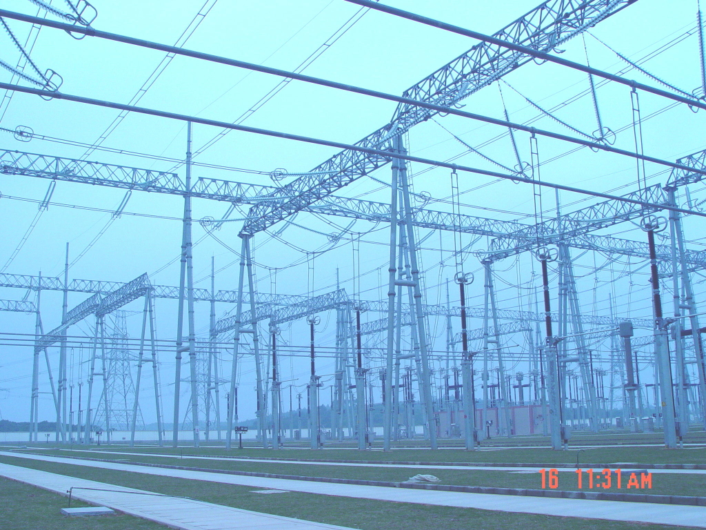 广东500千伏博罗变电站防雷接地工程 2005年