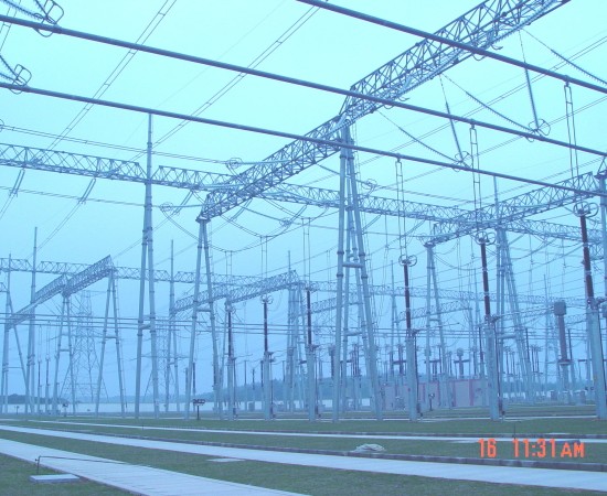 廣東500千伏博羅變電站防雷接地工程 2005年
