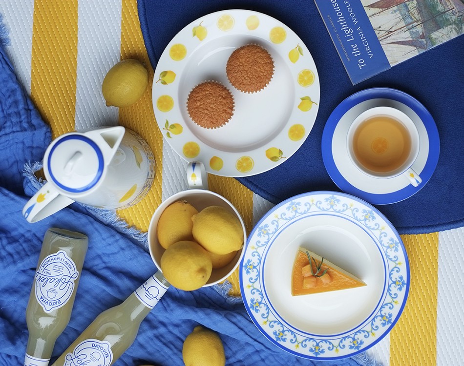 sisily盤子和茶壺茶杯-950