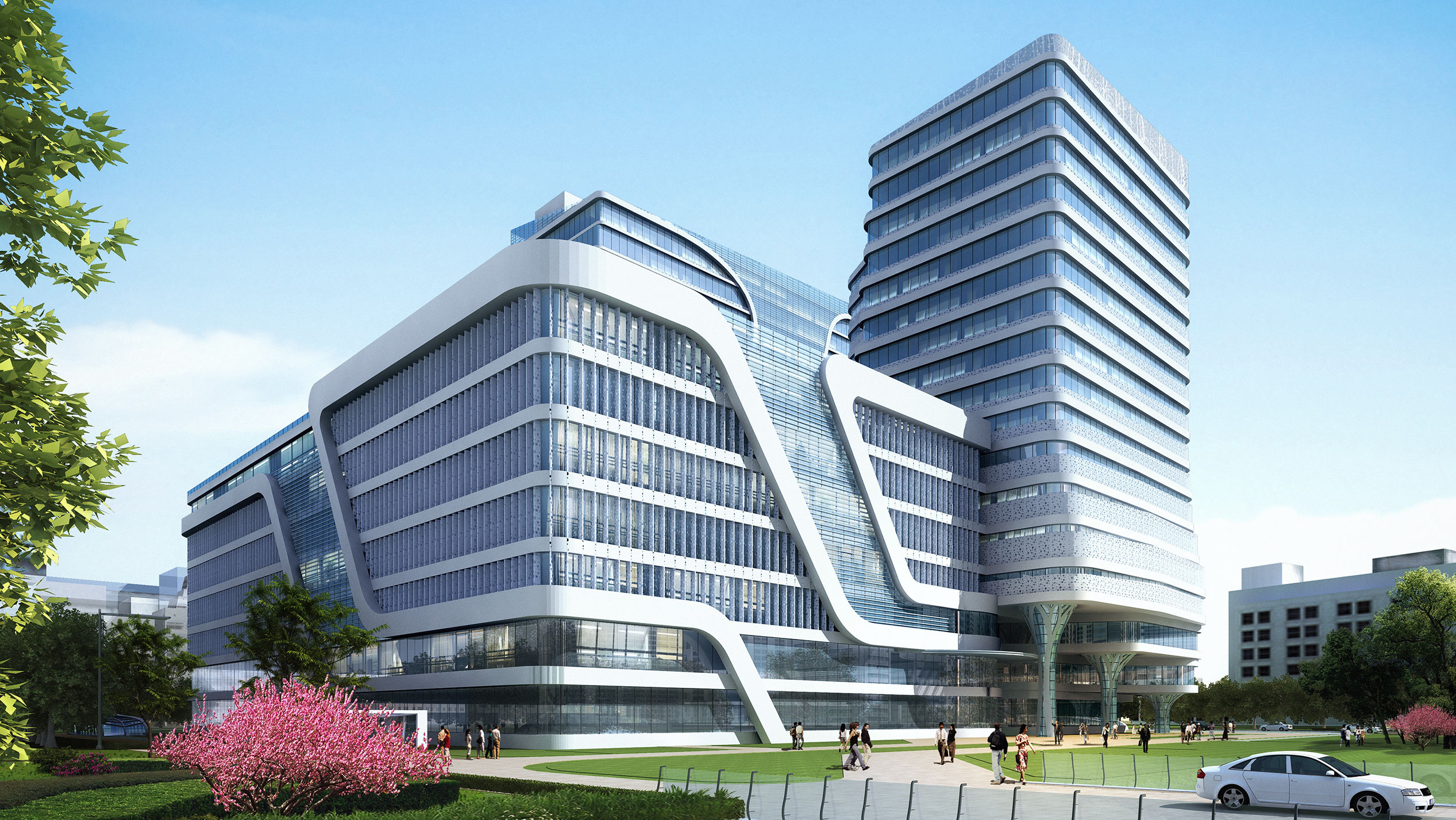 医院设计案例-南京国际医院