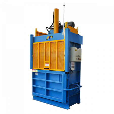 baler for cardboard and waste paper and plastic