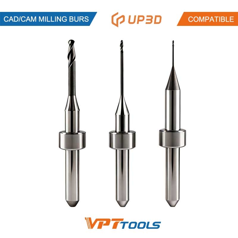 up3d p53 zirconia DC milling burs