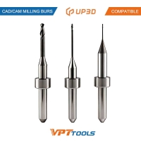 up3d p53 zirconia DC milling burs