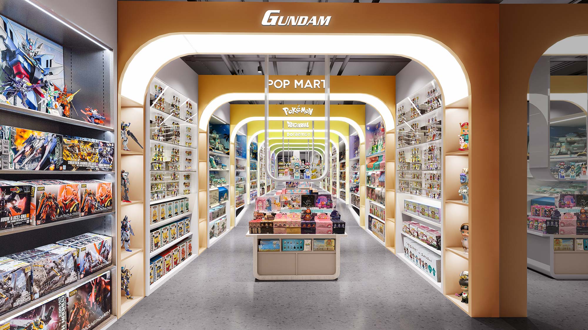 03-联合书店-首层IP展示长廊