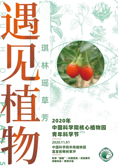 「遇见植物」主题系列海报（广州主场）
