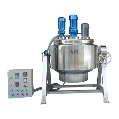 搅拌桶夹层分散桶电加热250L (7)