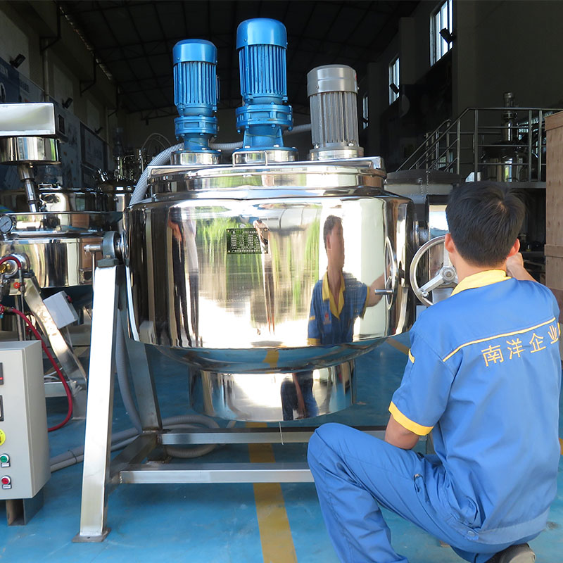 搅拌桶夹层分散桶电加热250L (6)