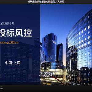 投标报价时的风险及管控