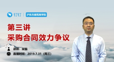 第三讲 采购合同效力争议