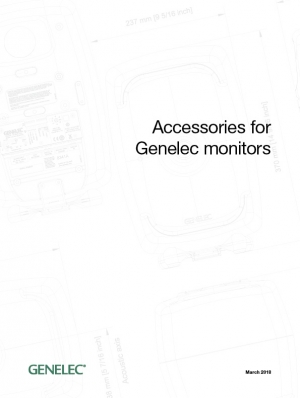 GENELEC-accessories-catalog-2018 封面